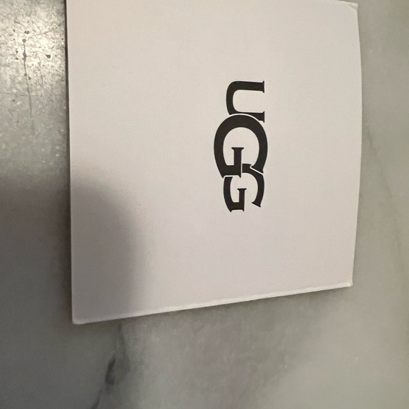 UGG FLUFF YEAH! Purple Combo with back stretch logo Ugg Size 12 Never Worn, NIB - Picture 6 of 10